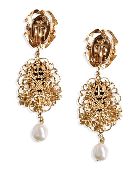 dolce gabbana earrings sale